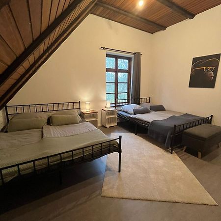 Ruhe unter Reet - Haus mit Sauna&Kamin im Grünen Gnarrenburg Exterior foto